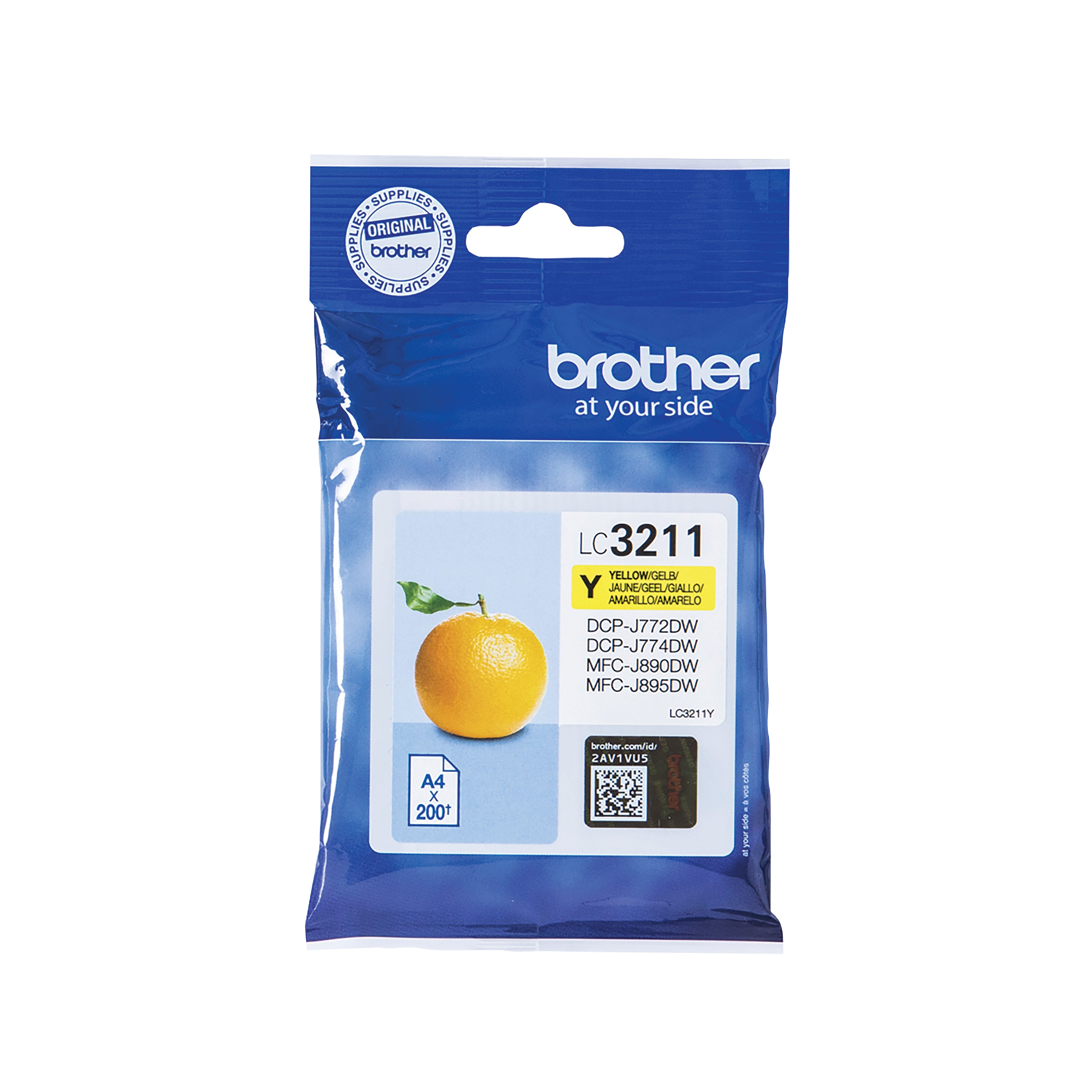 Brother LC3211Y Inkjet Cartridge Yellow LC3211Y
