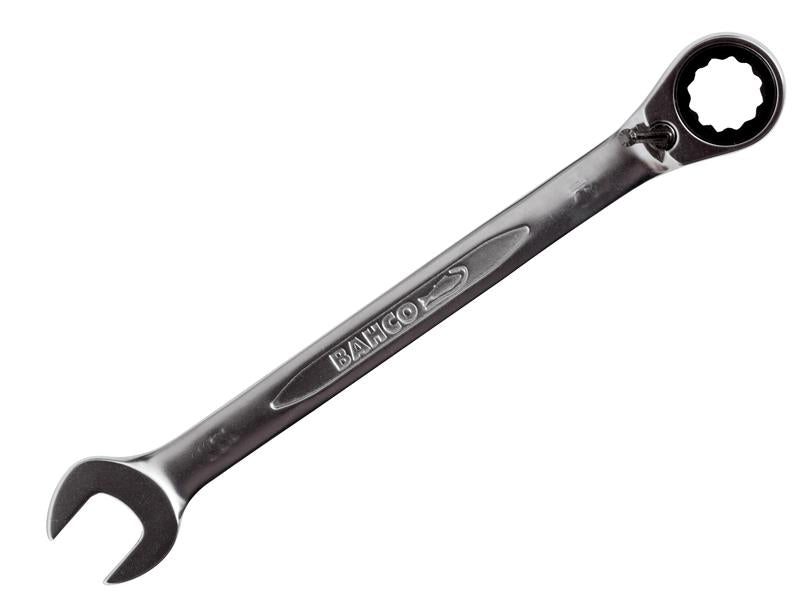 Bahco 11mm ratcheting combination wrench with a 12-point dynamic drive ring end.