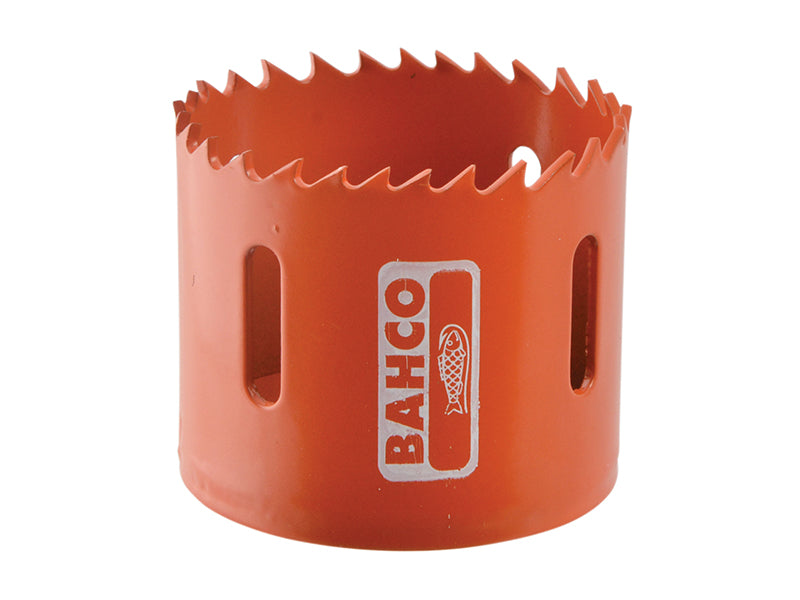 51mm Bahco bi-metal holesaw's cutting diameter.