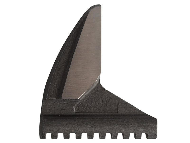 A replacement spare jaw for the heavy-duty Bahco 8074 series 15-inch adjustable wrench.