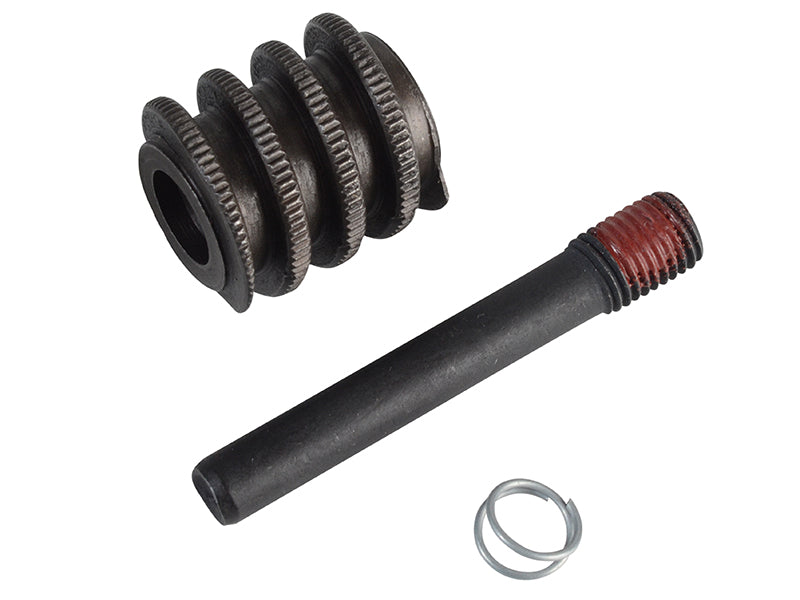 A spare knurl and pin set for the heavy-duty Bahco 8074 series 15-inch wrench.