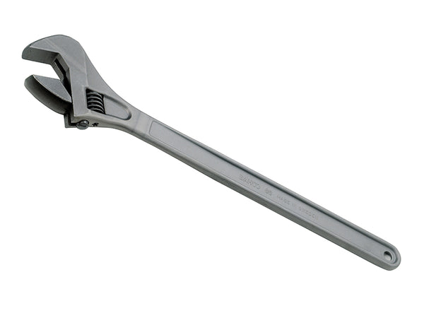Bahco 86 Black Adjustable Wrench, a large 610mm (24in) model for heavy-duty jobs.