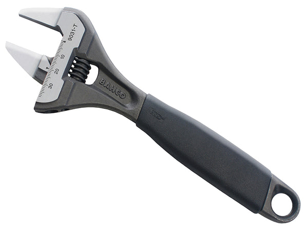 Bahco 200mm Ergo slim jaw adjustable wrench for maximum access in confined areas.