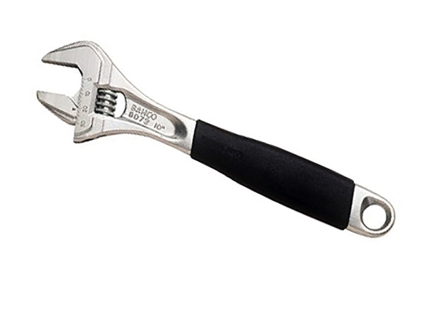 The 150mm Bahco Ergo adjustable wrench with a polished chrome finish.