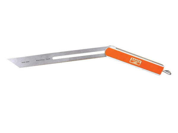 A 200mm Bahco sliding bevel with a lightweight aluminum stock and a locking screw.