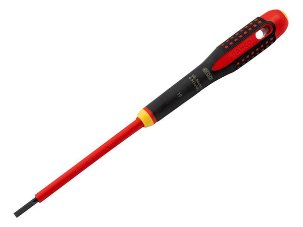 Bahco ERGO VDE Insulated Screwdriver, Slotted