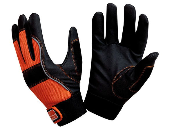 Bahco Production Soft Grip Gloves in a size 8 (Small) for general handling tasks.
