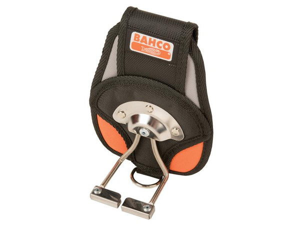 The Bahco 4750-HHO-2 Hammer Holder, crafted from black fabric with a metal loop.