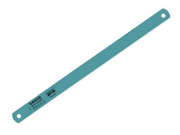 Bahco 3802 HSS power hacksaw blade, 300mm long with 10 TPI, for metal cutting.