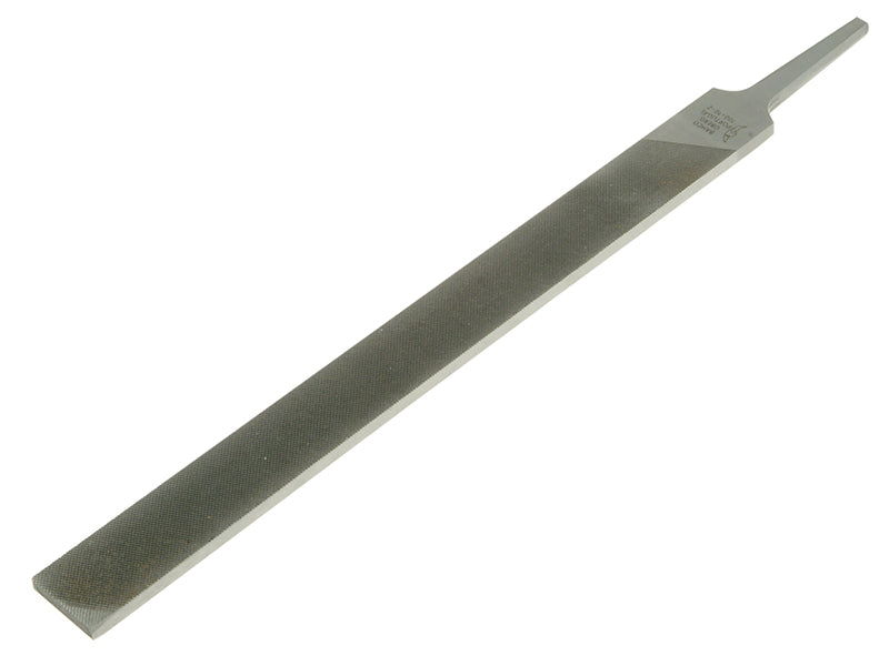 Bahco 1-100-10-2-0 Hand Second Cut File, 250mm (10in), for general metalwork finishing.