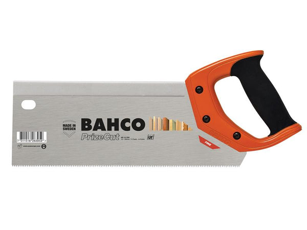 Bahco NP-12-TEN Prizecut Tenon Saw, 300mm (12-inch) with 13 TPI for fine woodworking.