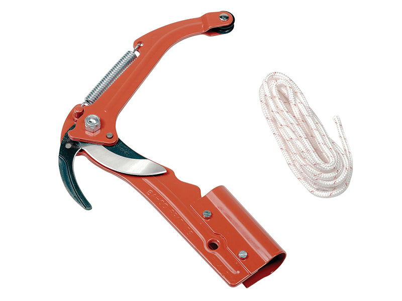 Bahco P34-27A-F top pruner head attachment with a sharp bypass blade and pulley system.