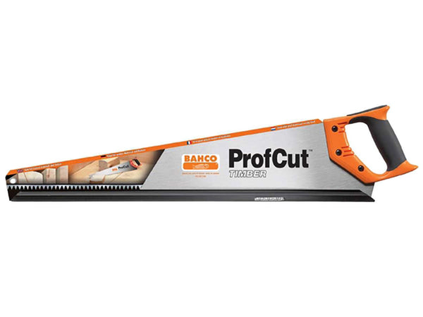 Bahco ProfCut Timber Handsaw (PC-24-TIM) with a 600mm blade and very coarse 3.5 TPI.