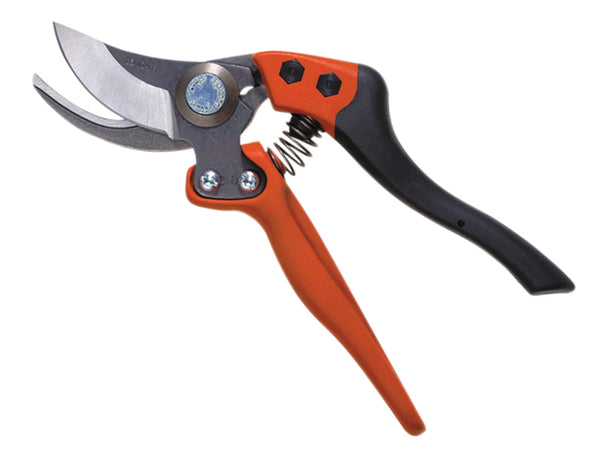 Bahco PX-L2 Ergo secateurs with a large fixed handle and 20mm cutting capacity.