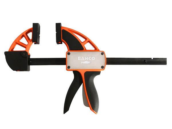 A Bahco QCB-300 Better Clamp with a 300mm (12in) capacity and a 200kg clamping force.