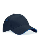Beechfield Ultimate 5 Panel Cap Sandwich Peak