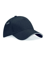 Beechfield Ultimate 5 Panel Cap Sandwich Peak - thumbnail 18