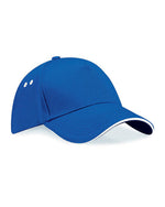 Beechfield Ultimate 5 Panel Cap Sandwich Peak - thumbnail 23