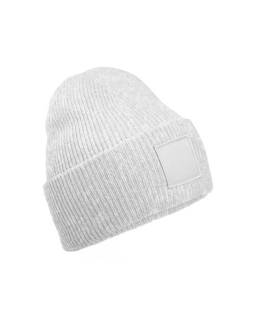 Beechfield Deep Cuffed Tonal Patch Beanie