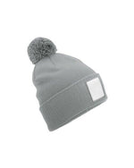 Beechfield Applique Patch Pom Beanie - thumbnail 2