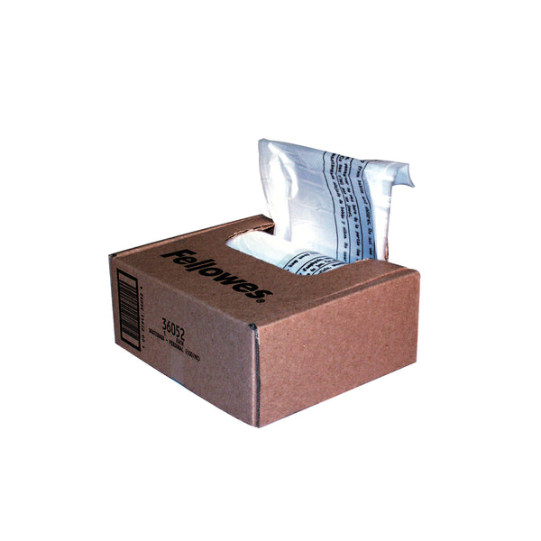 Fellowes Shredder Waste Bags 28L – (Pack of 100)