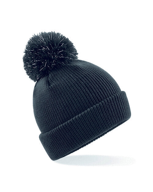 Beechfield Junior Reflective Bobbie Beanie