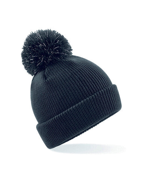 Beechfield Junior Reflective Bobbie Beanie