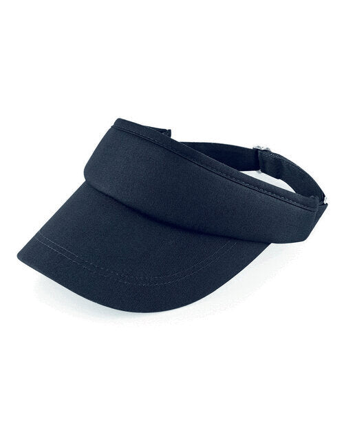 Flat lay of a black Beechfield B41 Thinsulate beanie, unfolded to show lining.