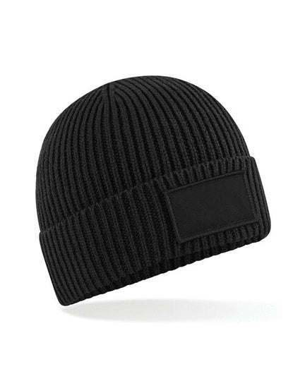 Beechfield Fashion Patch Beanie