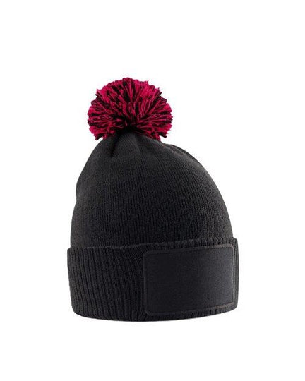 Beechfield Kids Snowstar Patch Beanie