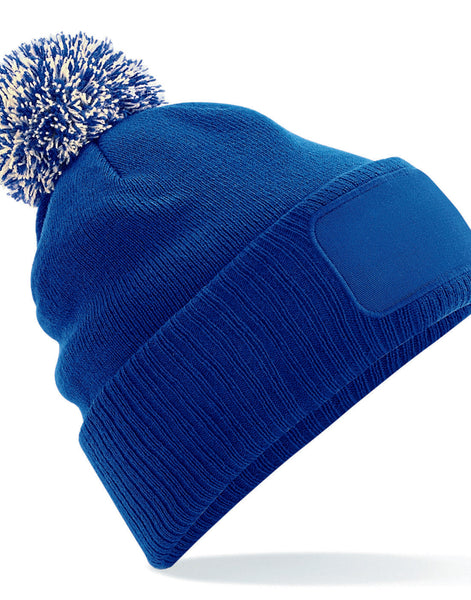 Beechfield Snowstar Patch Beanie - [CLEARANCE]
