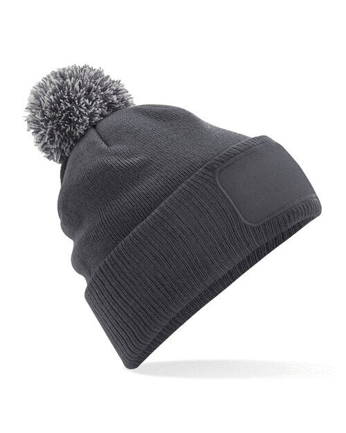 Beechfield Snowstar Patch Beanie