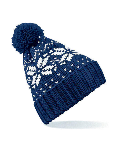 Beechfield Fair Isle Snowstar Beanie