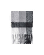 Beechfield Fluffy Check Scarf - thumbnail 3