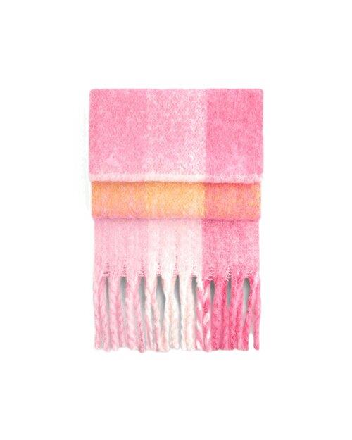 Beechfield Fluffy Check Scarf