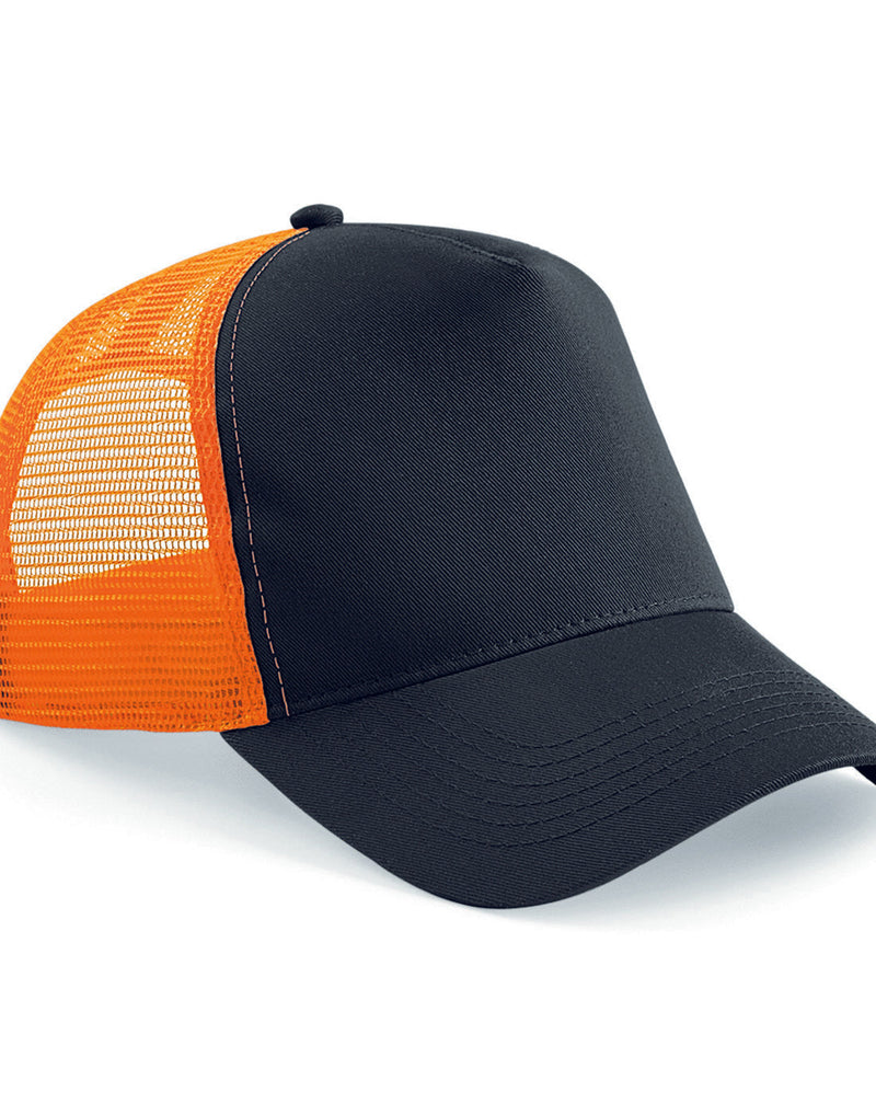 8x Beechfield Embroidered/Printed Trucker Caps Bundle with Company Logo