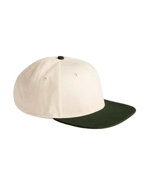 Beechfield Contrast Flat Peak 6 Panel Cap