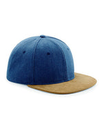 Beechfield Suede Peak Snapback