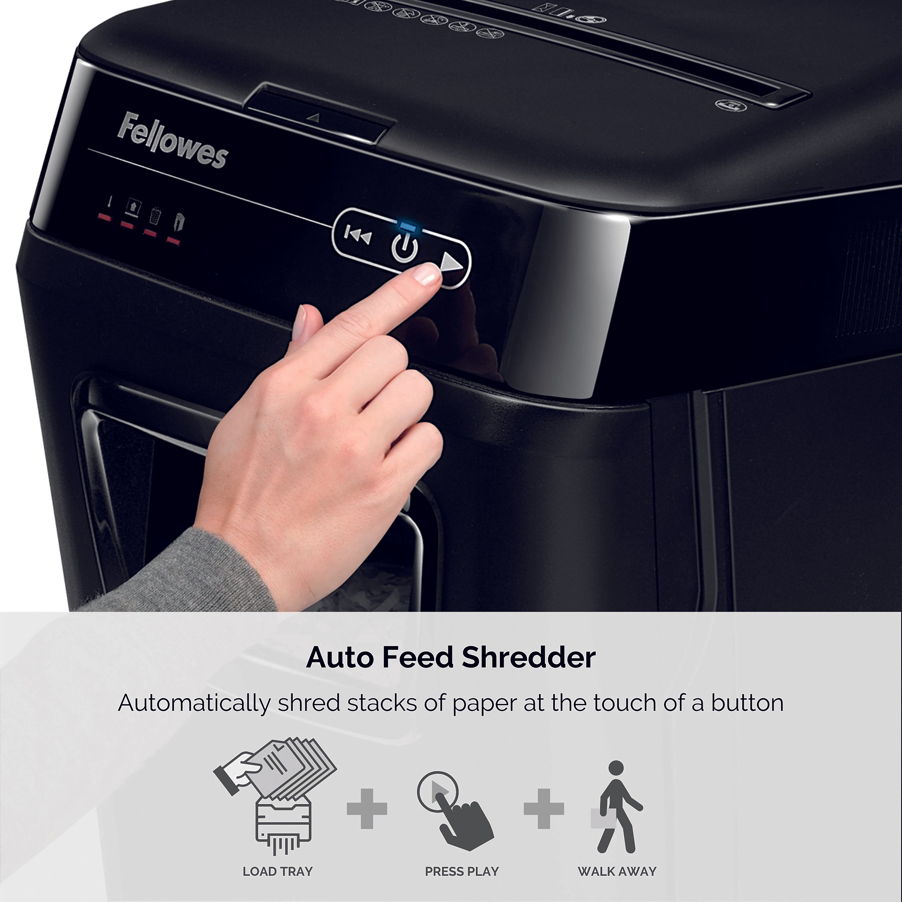 Fellowes Automax 200C Cross Square Cut Shredder 4652901