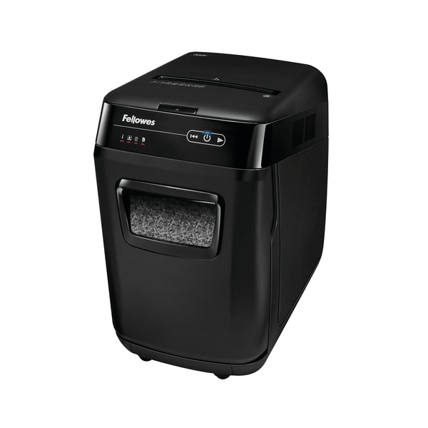 Fellowes Automax 200M Microshred Shredder (200 sheet automatic shredding capacity) 4656401