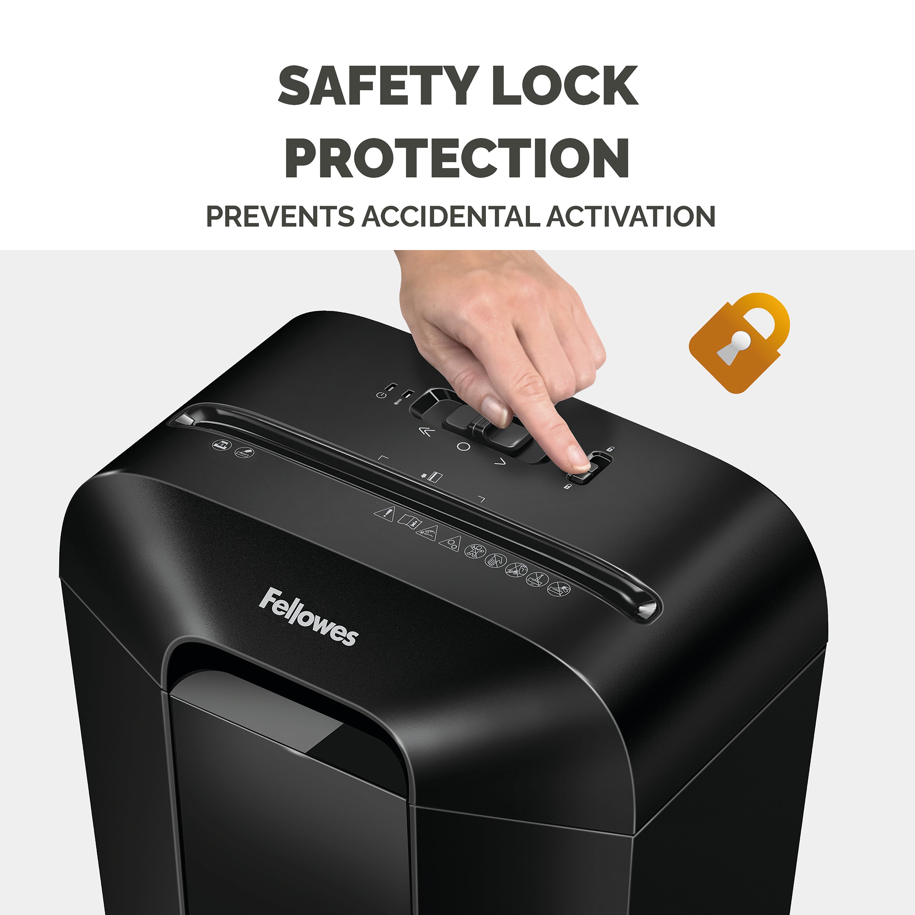 Fellowes Powershred LX45 Cross Cut Shredder 230V 4401501