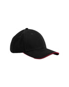 Beechfield Earthaware Classic Organic Cotton 6 Panel Cap - Sandwich Peak