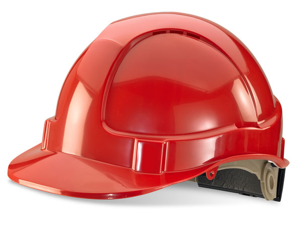 Beeswift Wheel Ratchet Vented Safety Helmet