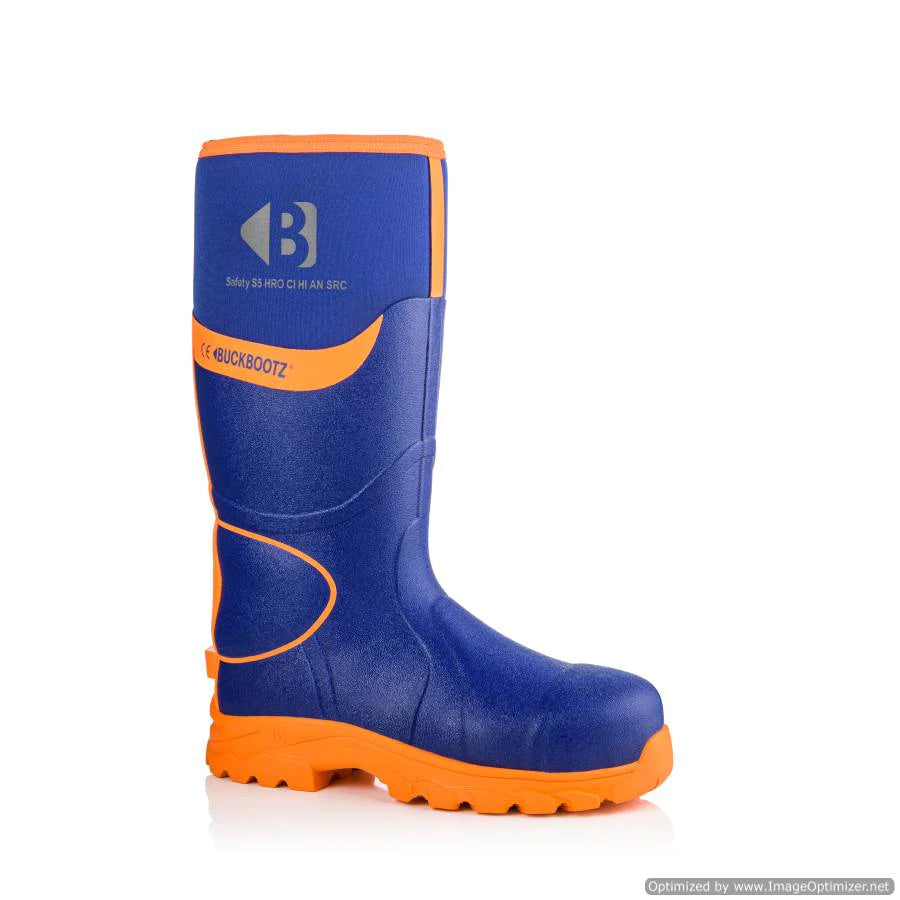 Leo Workwear Hi-Vis Workwear Bundle With Buckbootz BBZ8000 Wellies