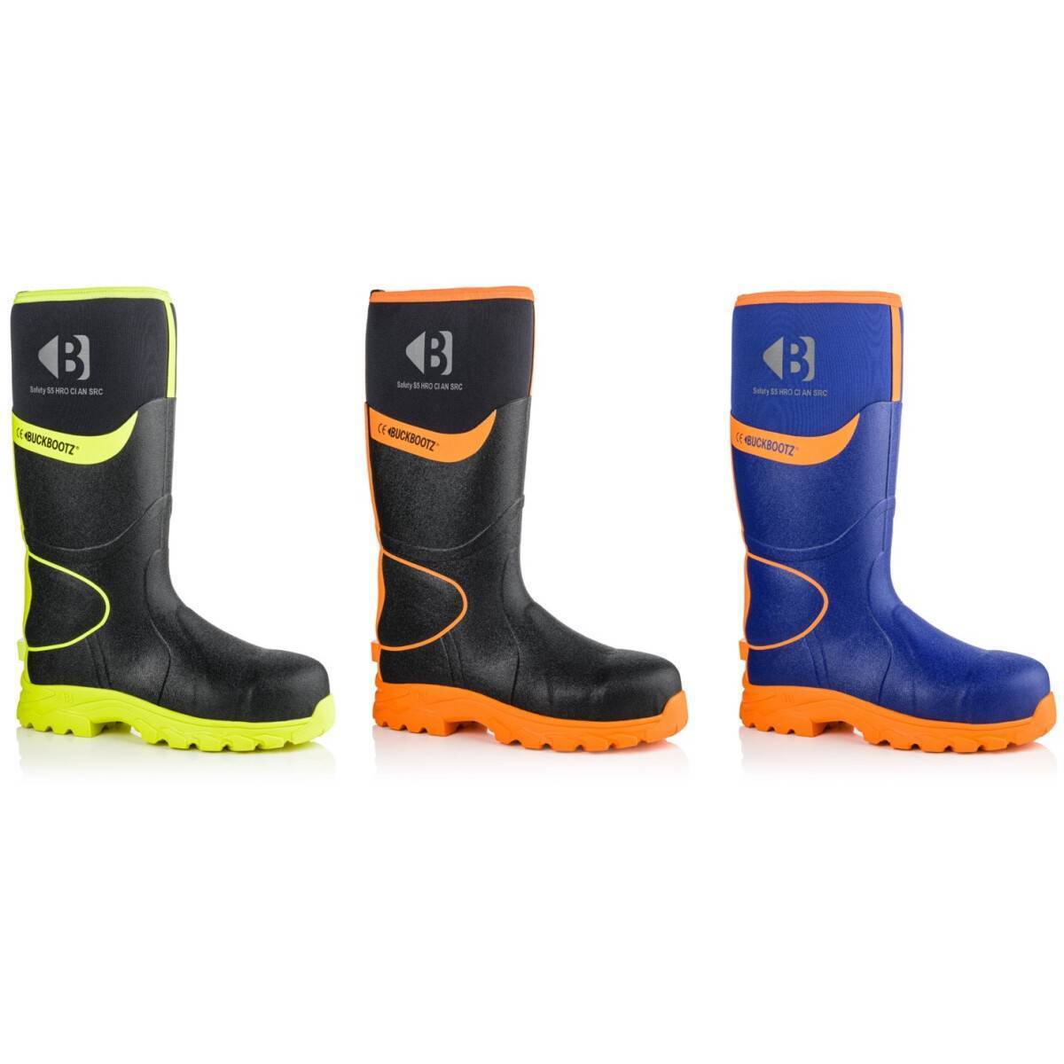 Leo Workwear Hi-Vis Workwear Bundle With Buckbootz BBZ8000 Wellies