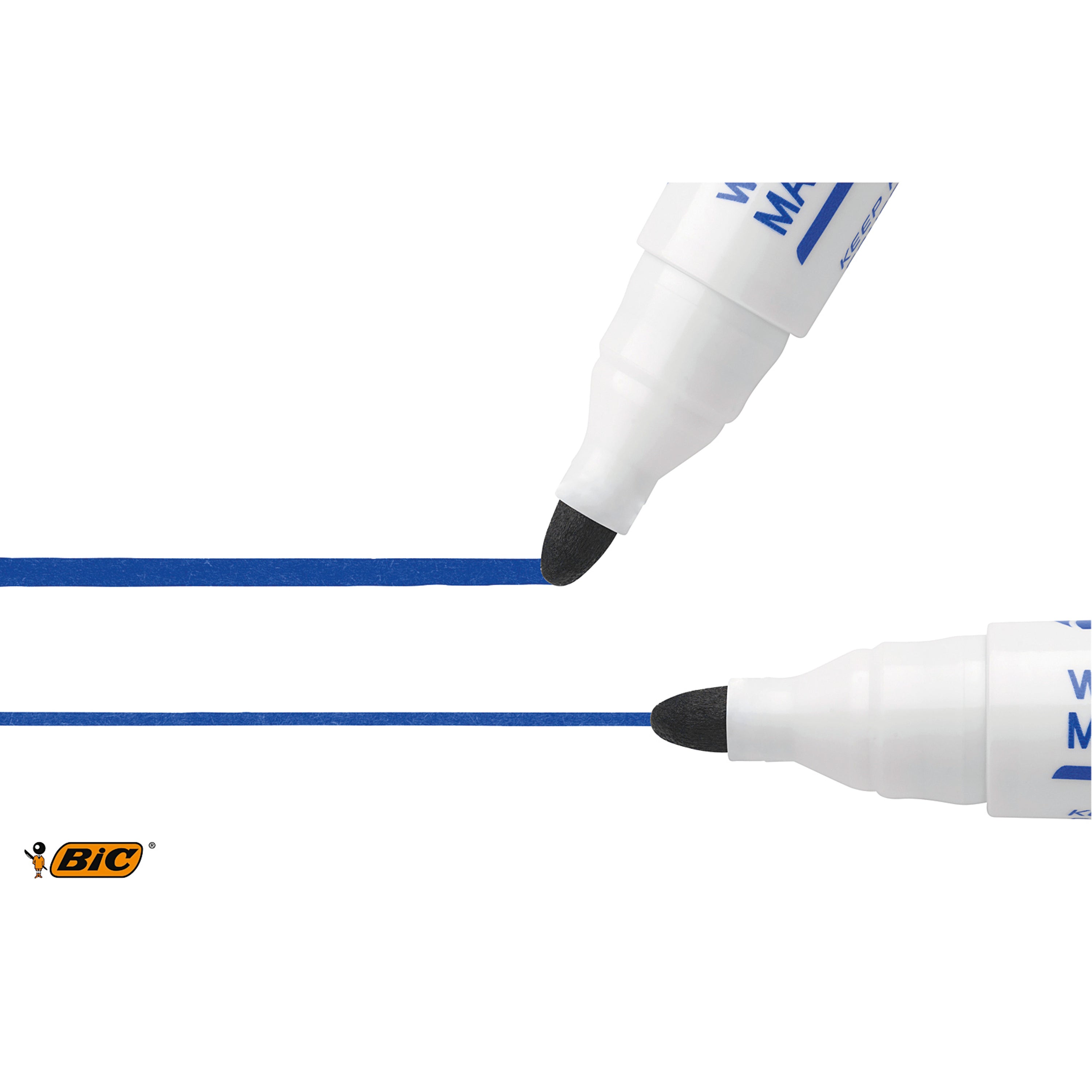 Bic Velleda 1701 Whiteboard Marker Blue – (Pack of 12)