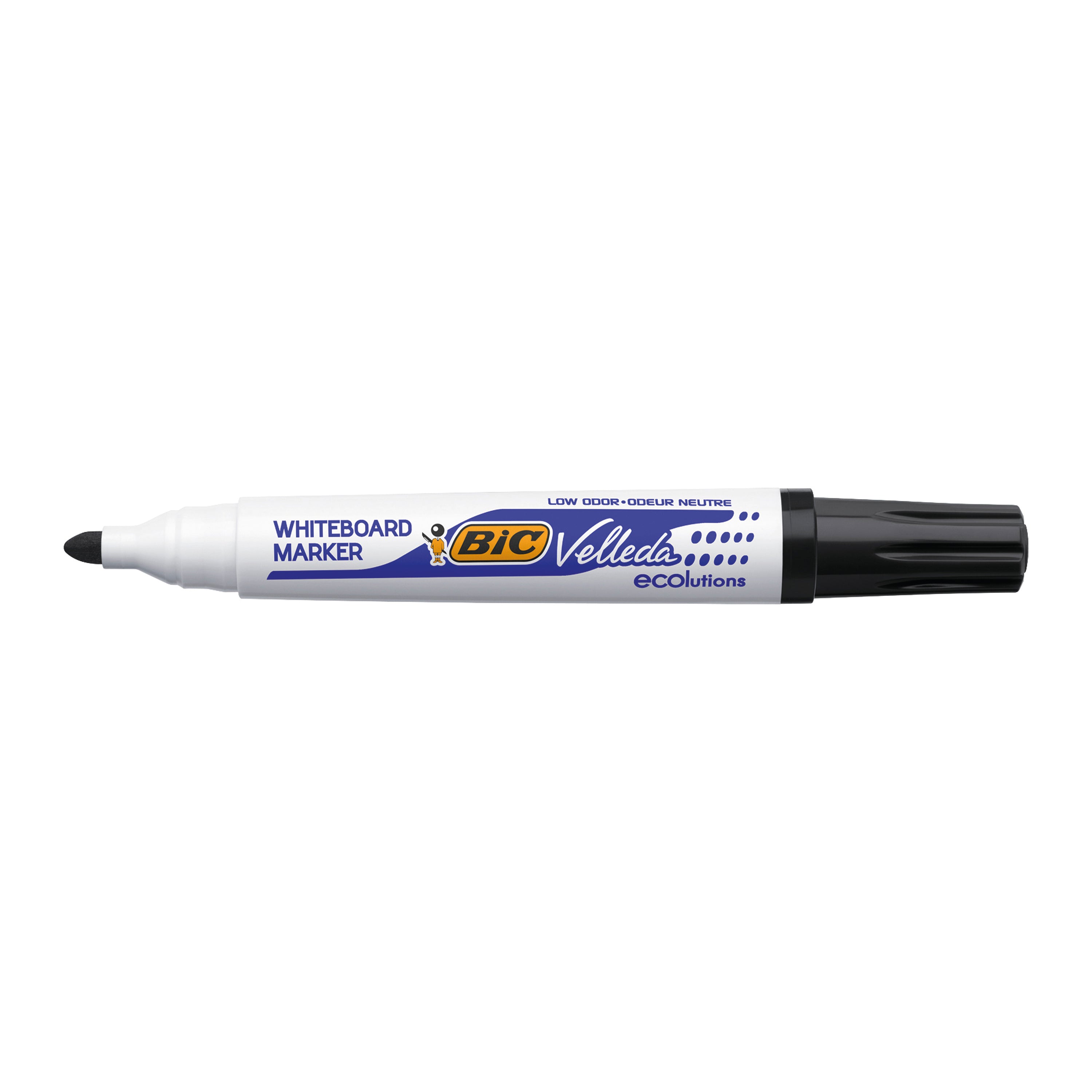 Bic Velleda 1701 Whiteboard Marker Black – (Pack of 12)