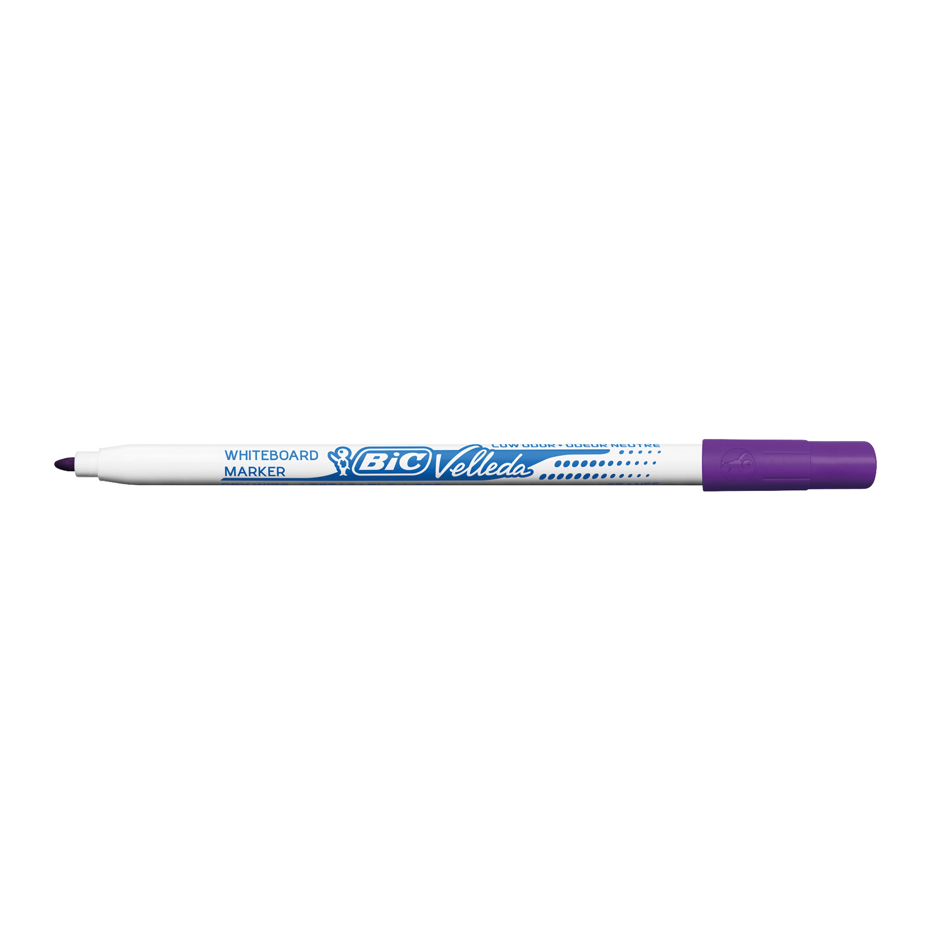 Bic Velleda 1721 Drywipe Marker Fine Assorted – (Pack of 8)
