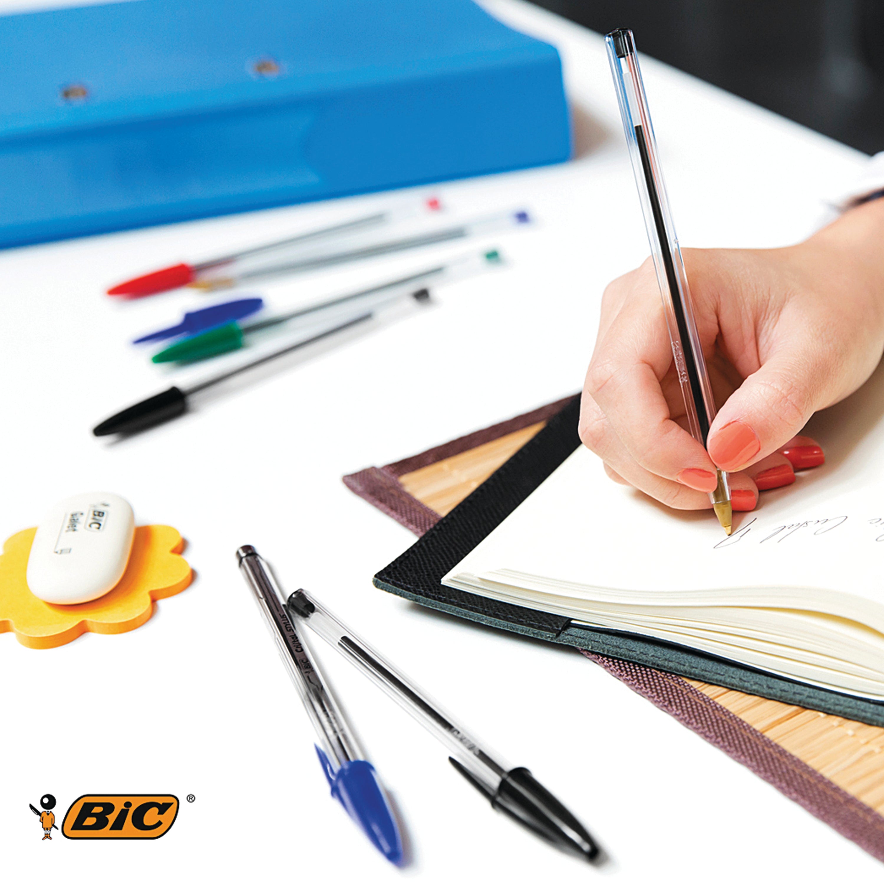 Bic Cristal Ballpoint Pen Medium Black – (Pack of 50)