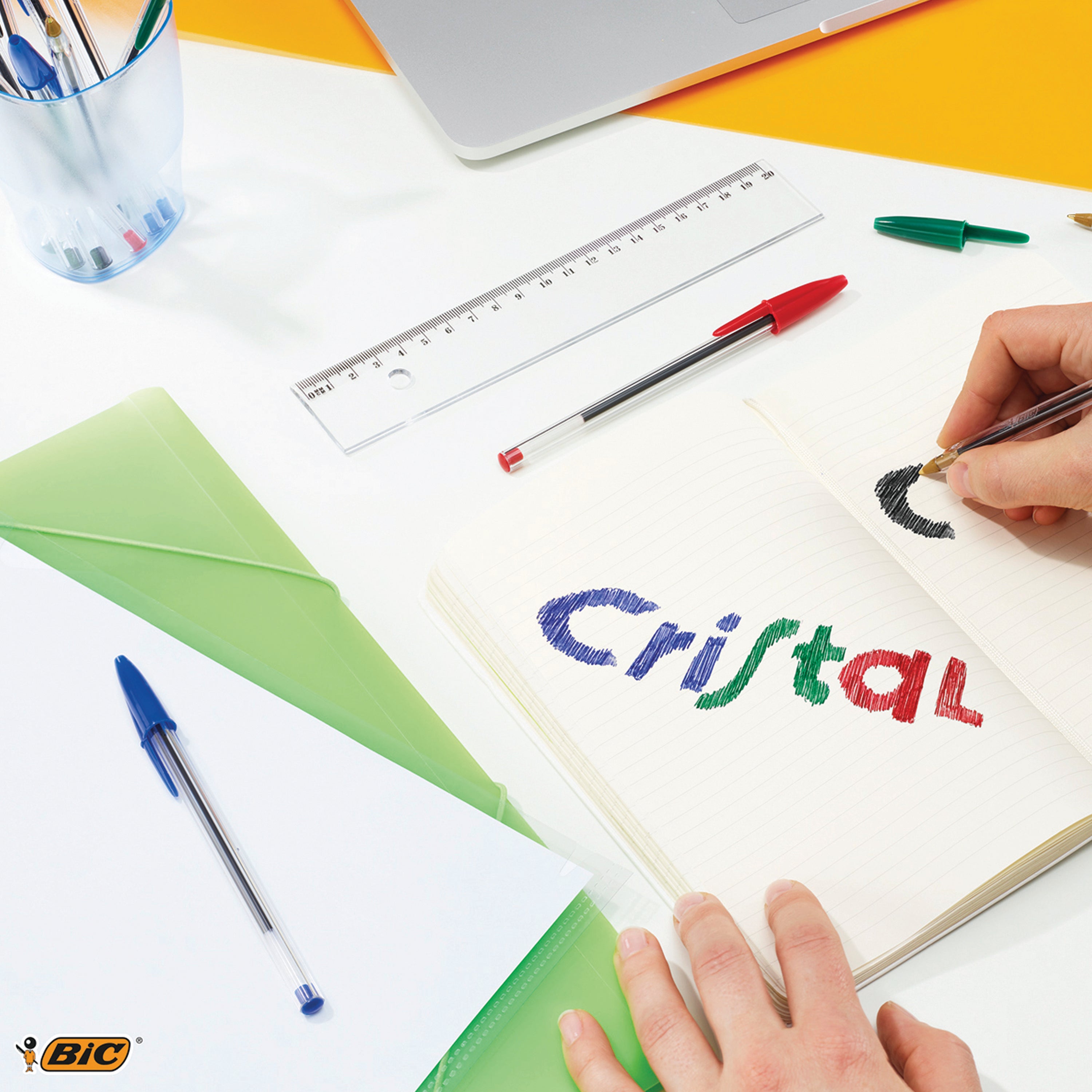 Bic Cristal Ballpoint Pen Medium Black – (Pack of 50)